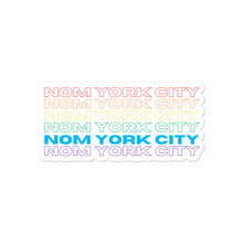 Load image into Gallery viewer, Nom York City Sticker
