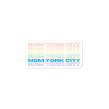 Load image into Gallery viewer, Nom York City Sticker
