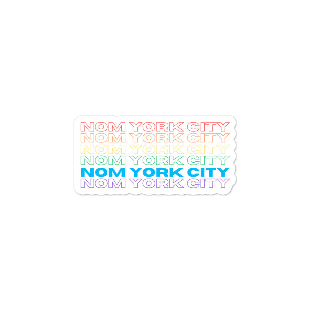 Nom York City Sticker